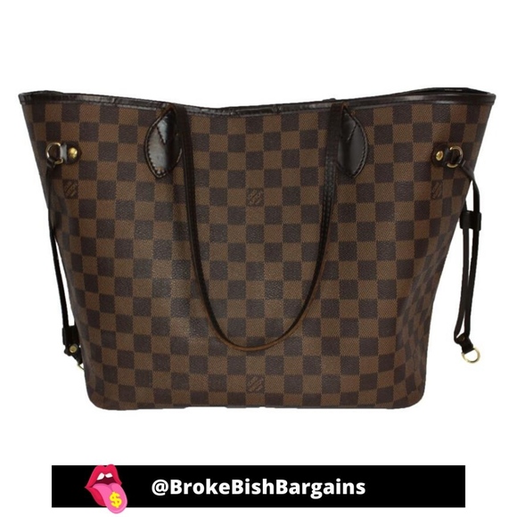 Louis Vuitton Handbags - Louis Vuitton Neverfull MM Damier Ebene Handbag